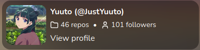 GitHub Profile Example